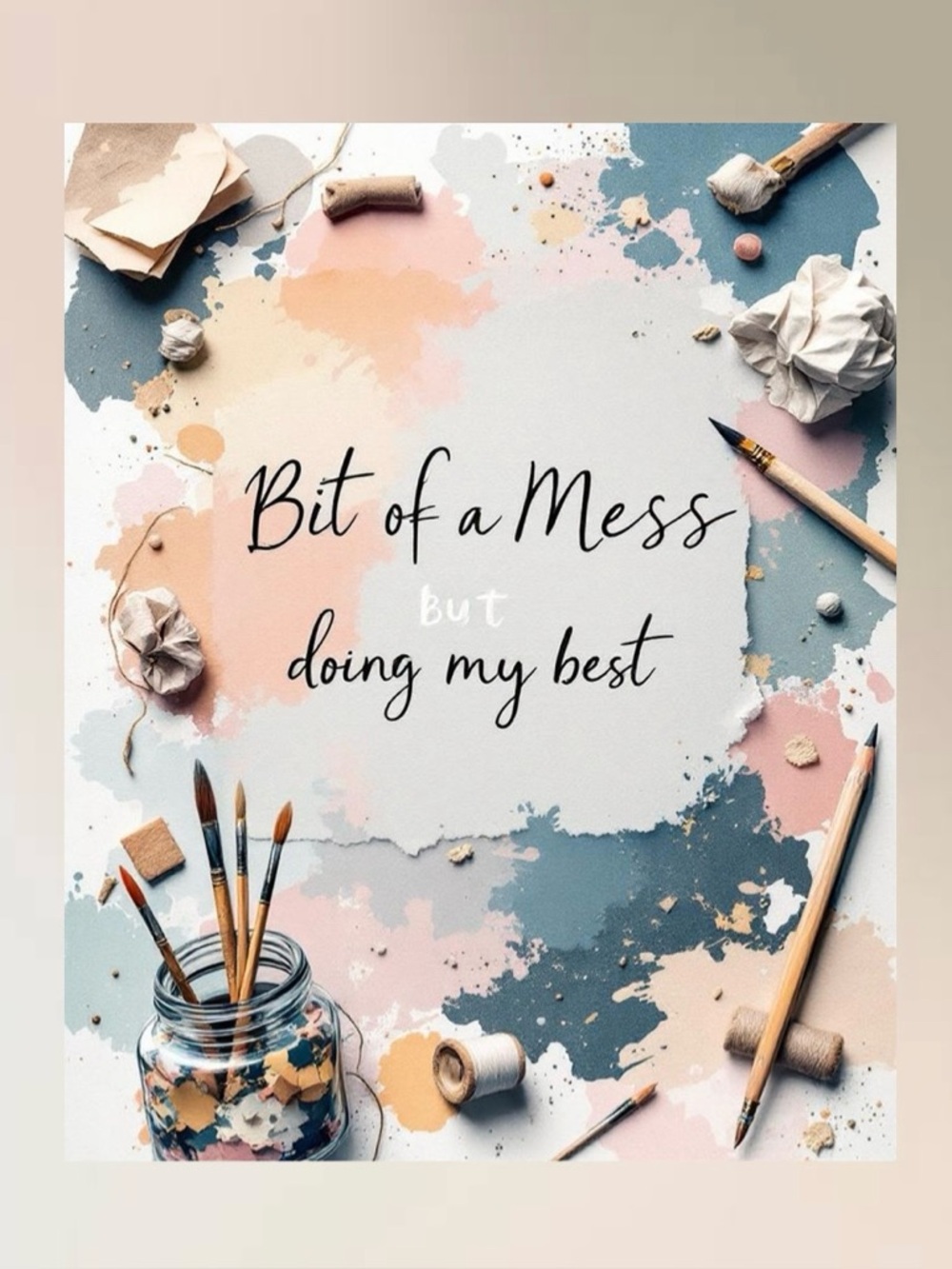 DDS Art Print, 8x10, Bible Verse, Paper Print, Unframed